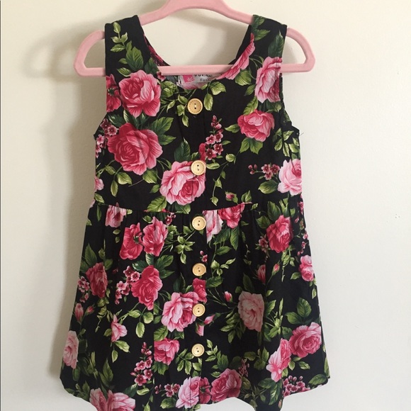 Other - Baby girl rose summer dress matching hair band